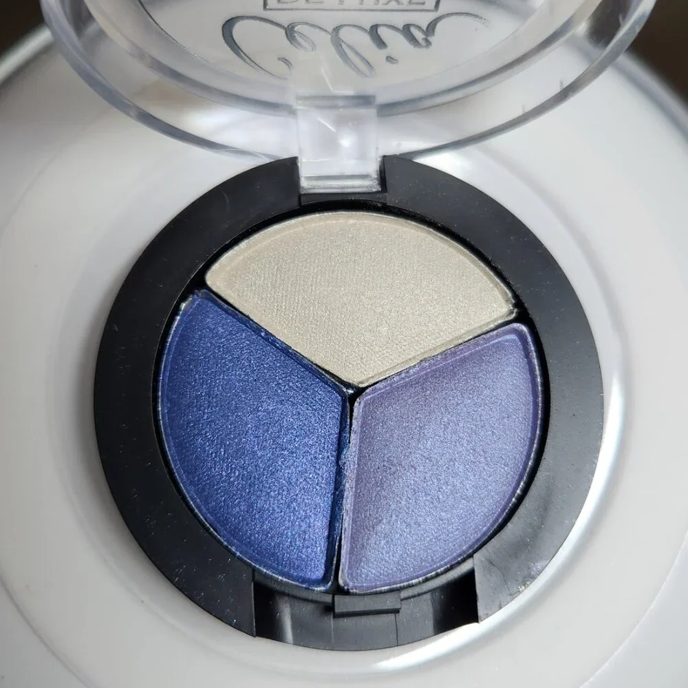 CELIA De Luxe Trio Ideal Eyeshadow #304 4g Lavender Beige Purple Made in Poland